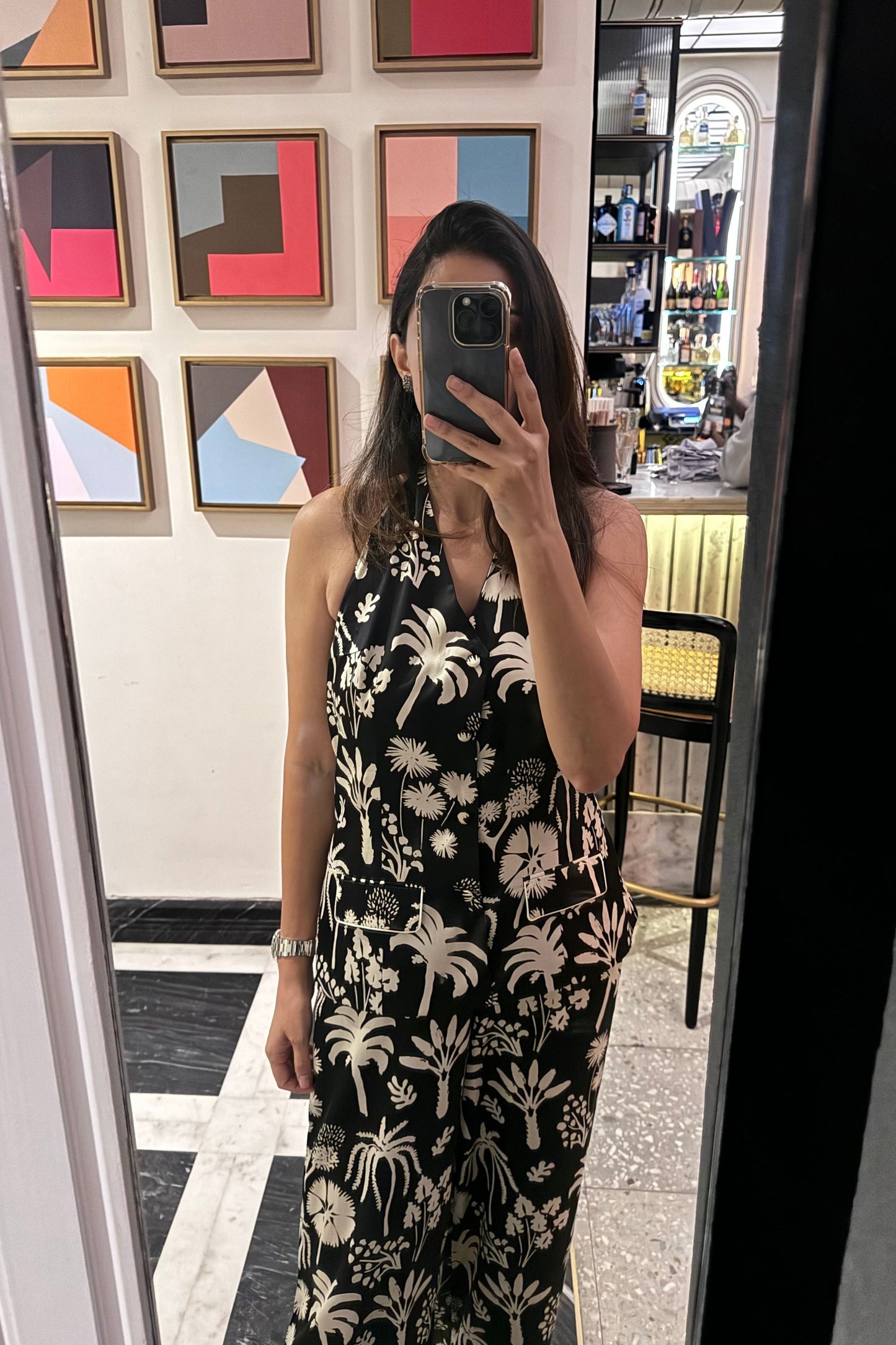 Halter Waistcoat Set