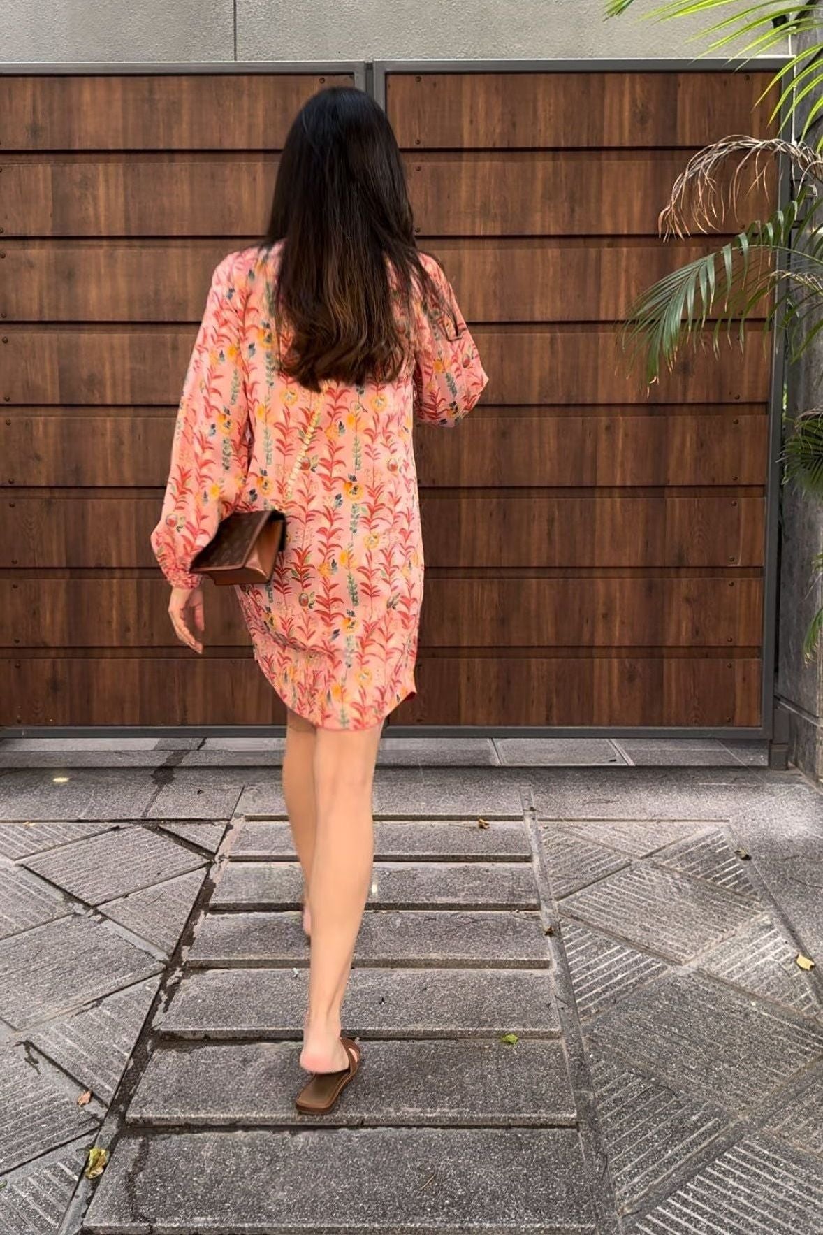 Printed Cotton Dress