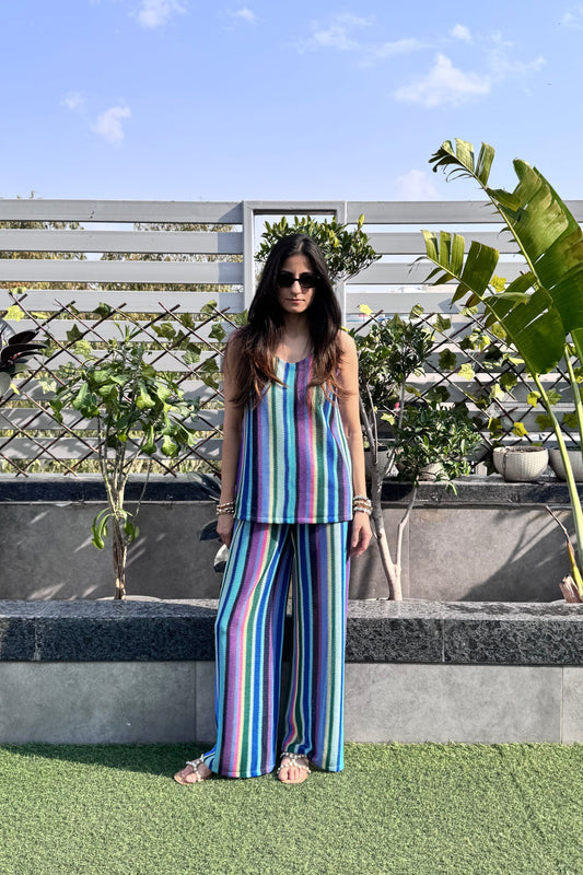 Purple Stripe Set